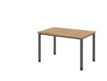 HAMMERBACHER höhenverstellbarer Schreibtisch VHS12/R/G asteiche