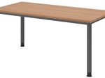 HAMMERBACHER höhenverstellbarer Schreibtisch VHS16/N/G nussbaum
