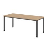 HAMMERBACHER höhenverstellbarer Schreibtisch VHS19/E/G eiche