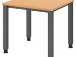 HAMMERBACHER höhenverstellbarer Schreibtisch VQS08/6/G buche