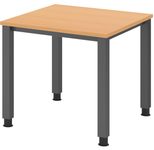 HAMMERBACHER höhenverstellbarer Schreibtisch VQS08/6/G buche