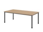 HAMMERBACHER höhenverstellbarer Schreibtisch VHS2E/E/G eiche