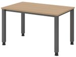 HAMMERBACHER höhenverstellbarer Schreibtisch VQS12/E/G eiche