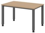HAMMERBACHER höhenverstellbarer Schreibtisch VQS12/E/G eiche