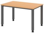 HAMMERBACHER höhenverstellbarer Schreibtisch VQS12/6/G buche