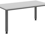 HAMMERBACHER höhenverstellbarer Schreibtisch VQS16/5/G lichtgrau
