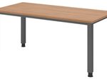 HAMMERBACHER höhenverstellbarer Schreibtisch VQS16/N/G nussbaum