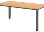 HAMMERBACHER höhenverstellbarer Schreibtisch VQS16/6/G buche