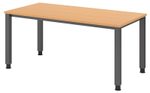 HAMMERBACHER höhenverstellbarer Schreibtisch VQS16/6/G buche