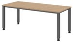 HAMMERBACHER höhenverstellbarer Schreibtisch VQS19/E/G eiche