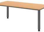 HAMMERBACHER höhenverstellbarer Schreibtisch VQS19/6/G buche