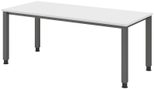 HAMMERBACHER höhenverstellbarer Schreibtisch VQS19/W/G weiß