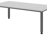 HAMMERBACHER höhenverstellbarer Schreibtisch VQS2E/5/G lichtgrau