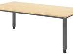 HAMMERBACHER höhenverstellbarer Schreibtisch VQS2E/3/G ahorn