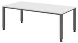 HAMMERBACHER höhenverstellbarer Schreibtisch VQS2E/W/G weiß