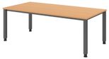 HAMMERBACHER höhenverstellbarer Schreibtisch VQS2E/6/G buche