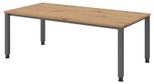 HAMMERBACHER höhenverstellbarer Schreibtisch VQS2E/R/G asteiche
