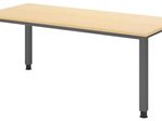 HAMMERBACHER höhenverstellbarer Schreibtisch VQS19/3/G ahorn