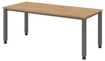 HAMMERBACHER höhenverstellbarer Schreibtisch VQS19/R/G asteiche