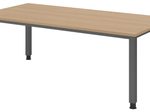 HAMMERBACHER höhenverstellbarer Schreibtisch VQS2E/E/G eiche