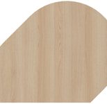 HAMMERBACHER Anbautisch höhenverstellbar VLA81/E/W eiche