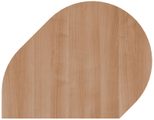 HAMMERBACHER Anbautisch höhenverstellbar VQA81/N/S nussbaum