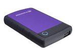 Transcend StoreJet 25H3P Externe Festplatte 2 TB, lila