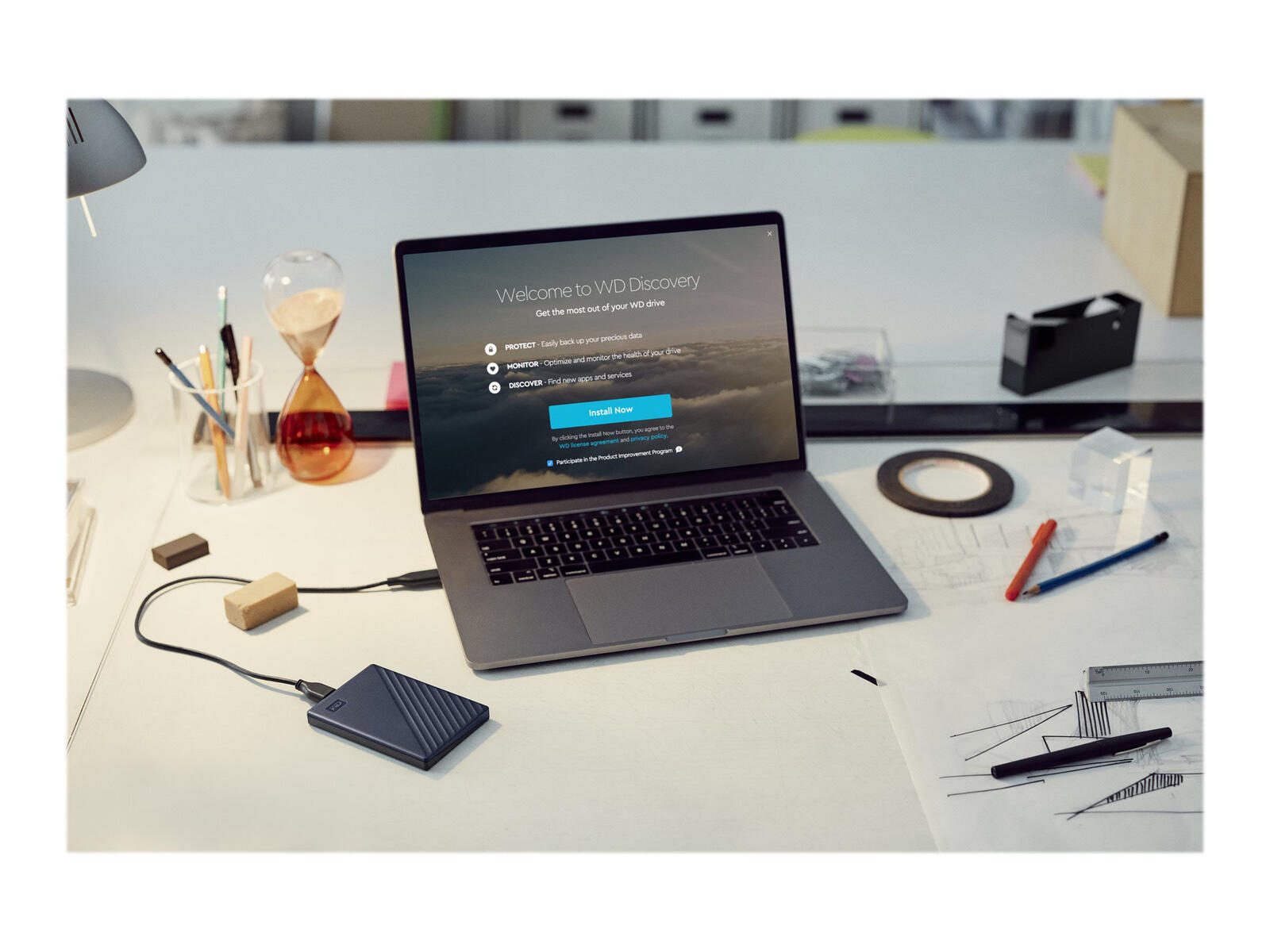 WD My Passport für Mac Externe Festplatte 5 TB