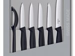 VICTORINOX Gemüsemesser Swiss Classic silber, schwarz