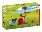 Schleich® Spielfiguren-Set Farm World Spielspaß für niedliche Katzen 42501