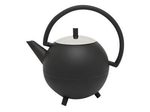 bredemeijer Saturn Teekanne 1,2 l schwarz, silber