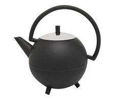bredemeijer Saturn Teekanne 1,2 l schwarz, silber