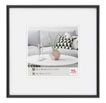 walther design Bilderrahmen Galeria 31,1 x 31,1 cm schwarz