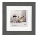 walther design Bilderrahmen Home 44,5 x 44,5 cm grau