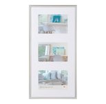 walther design Bilderrahmen New Lifestyle 26,2 x 51,5 cm silber