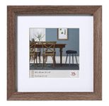 walther design Bilderrahmen Fiorito 31,5 x 31,5 cm nussbaum