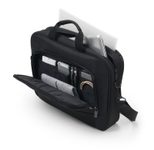 Dicota Notebooktasche bis 44,0 cm (17,3 Zoll) Polyester aus 100% recyceltem PET schwarz