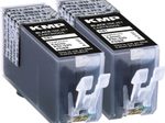 KMP Druckerpatronen C81D schwarz kompatibel zu Canon PGI-525 BK Twinpack, 2er-Set
