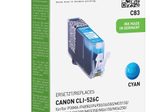 KMP Druckerpatrone C83 cyan kompatibel zu Canon CLI-526 C