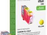 KMP Druckerpatrone C85 gelb kompatibel zu Canon CLI-526 Y