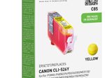 KMP Druckerpatrone C85 gelb kompatibel zu Canon CLI-526 Y