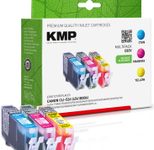 KMP Druckerpatronen C83V cyan, magenta, gelb kompatibel zu Canon CLI-526 C/M/Y, 3er-Set