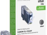 KMP Druckerpatrone C86 grau kompatibel zu Canon CLI-526 GY
