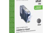 KMP Druckerpatrone C86 grau kompatibel zu Canon CLI-526 GY