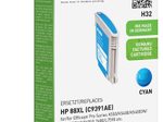 KMP Druckerpatrone H32 cyan kompatibel zu HP 88XL (C9391AE)