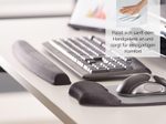 Fellowes Tastatur-Handballenauflage Memory Foam schwarz