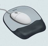 Fellowes Mousepad mit Handgelenkauflage Memory Foam silber