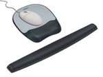 Fellowes Mousepad mit Handgelenkauflage Memory Foam silber