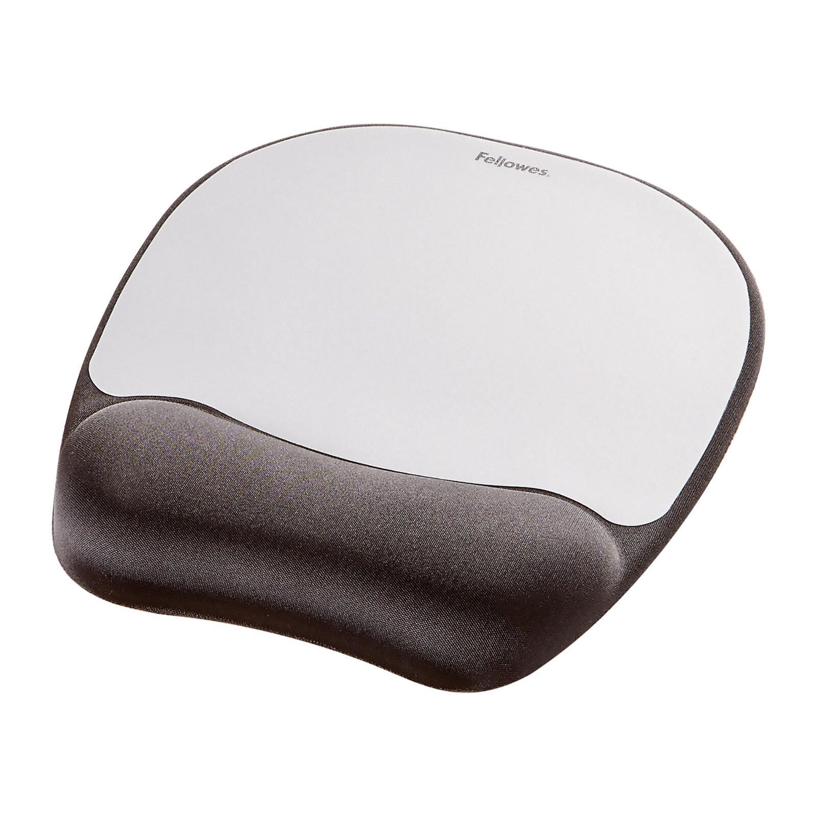 Fellowes Mousepad mit Handgelenkauflage Memory Foam silber