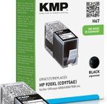 KMP Druckerpatrone H67 schwarz kompatibel zu HP 920XL (CD975AE)
